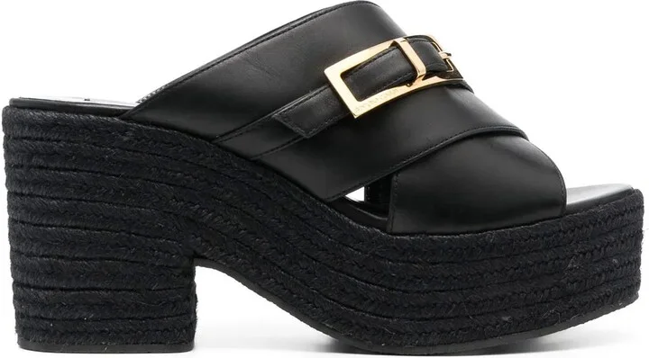 90mm Nora block-heel sandals