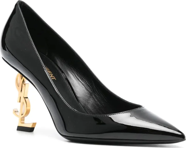 90mm Opyum patent-leather pumps - Image 2