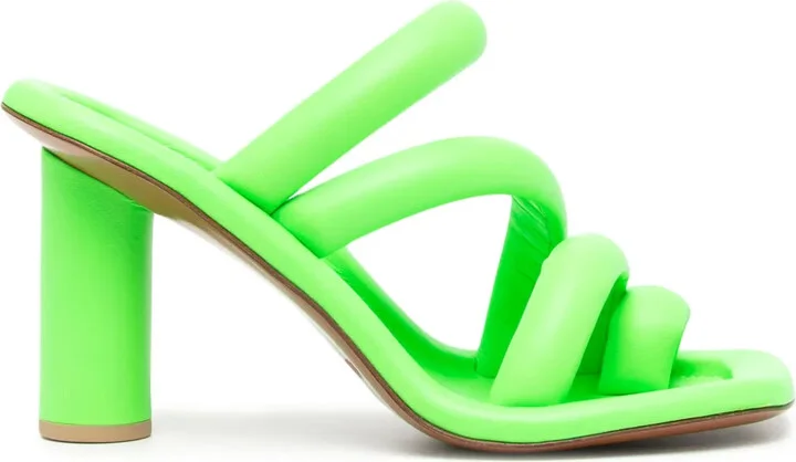 90mm Padded Leather Sandals