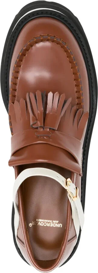 90mm Panelled Loafers - Image 4