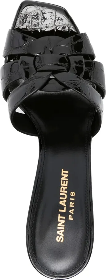 90mm Patent-Finish Leather Sandals - Image 4