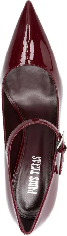 90mm Patent Leather Buckle Pumps - Image 4