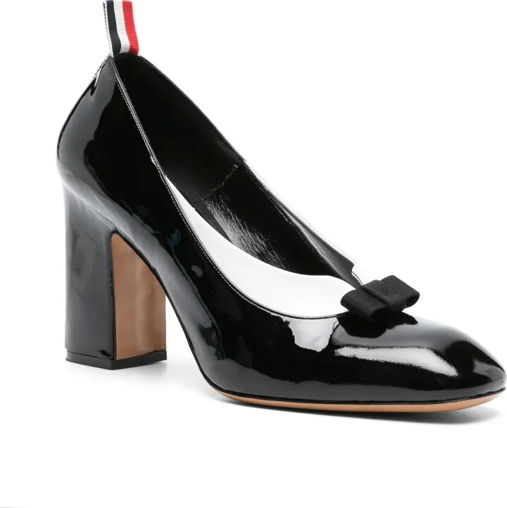 90mm Patent-Leather Court Pumps - Image 2