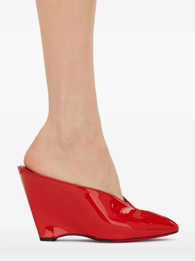 90mm Peep-Toe Mules - Image 5