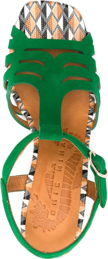 90mm Pesca geometric-print sandals - Image 4