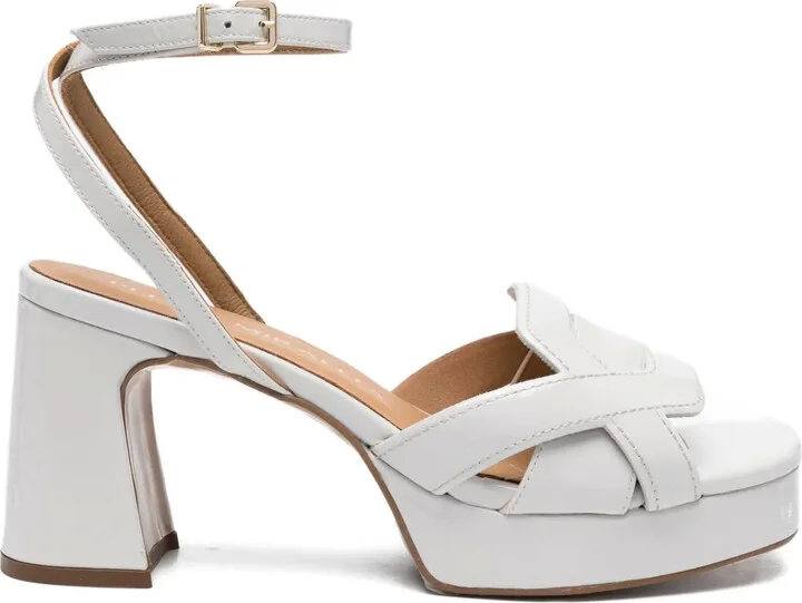 90mm Platform Ankle-Strap Sandals