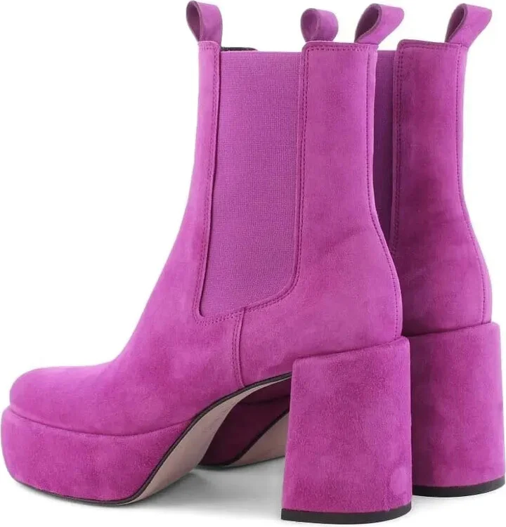 90mm Platform Chelsea Boots - Image 2