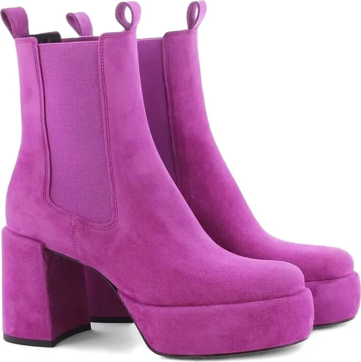90mm Platform Chelsea Boots