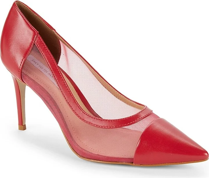 90MM Point Toe Mesh Pumps - Image 2