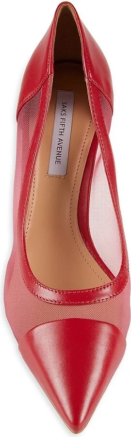 90MM Point Toe Mesh Pumps - Image 5