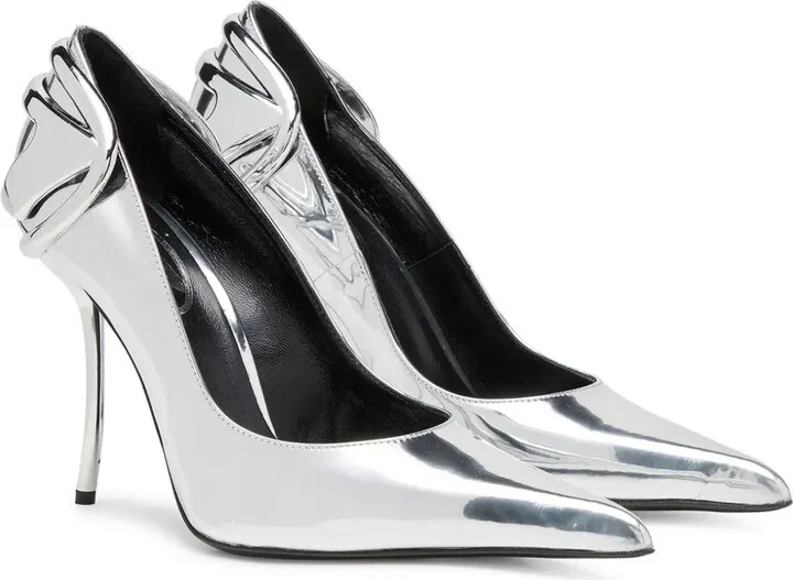 90mm Pointed Slingback Pumps - Image 2