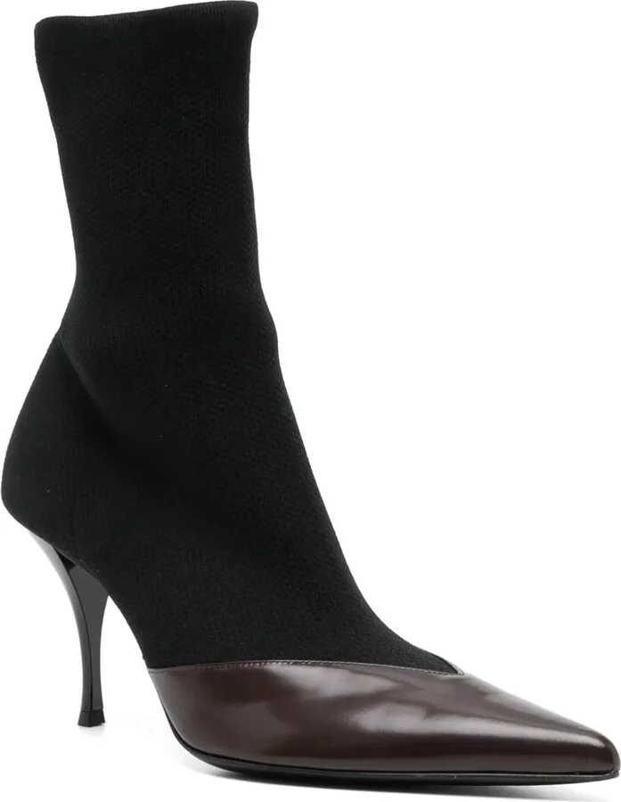 90mm Pointed Toe Boots - Image 2