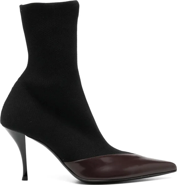 90mm Pointed Toe Boots