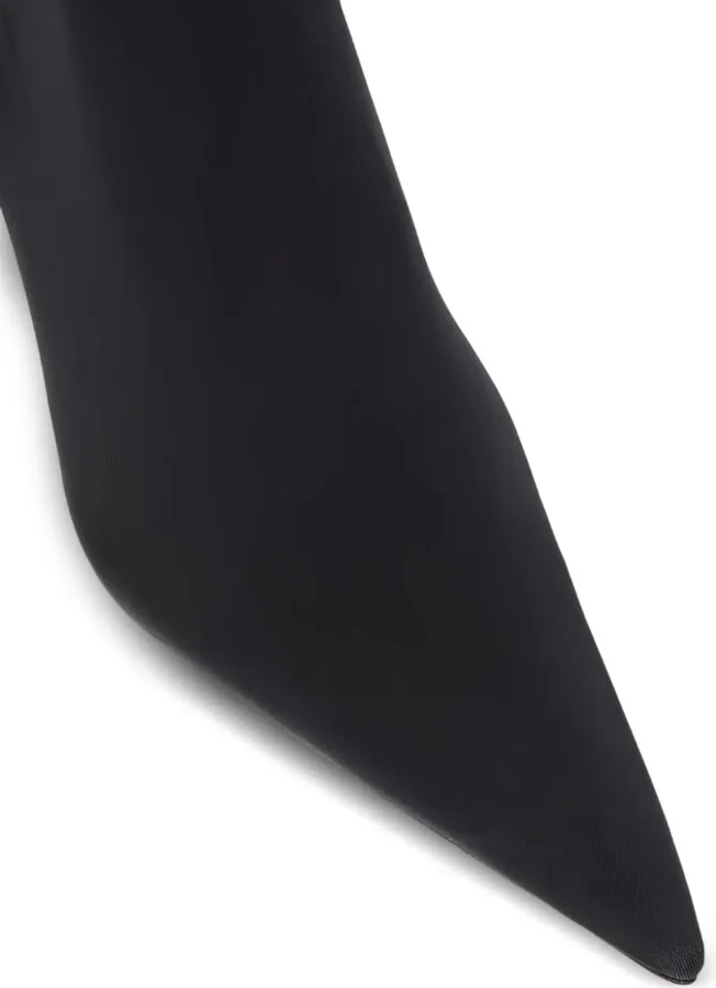 90mm Pointed-Toe Heeled Boots - Image 4