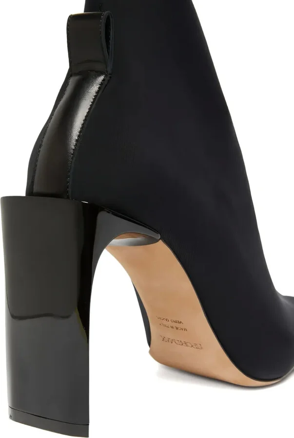 90mm Pointed-Toe Heeled Boots - Image 5