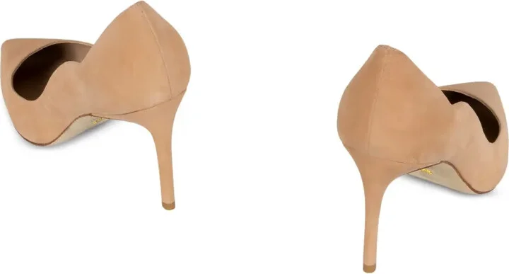 90mm Pointed-Toe Heeled Pumps - Image 3