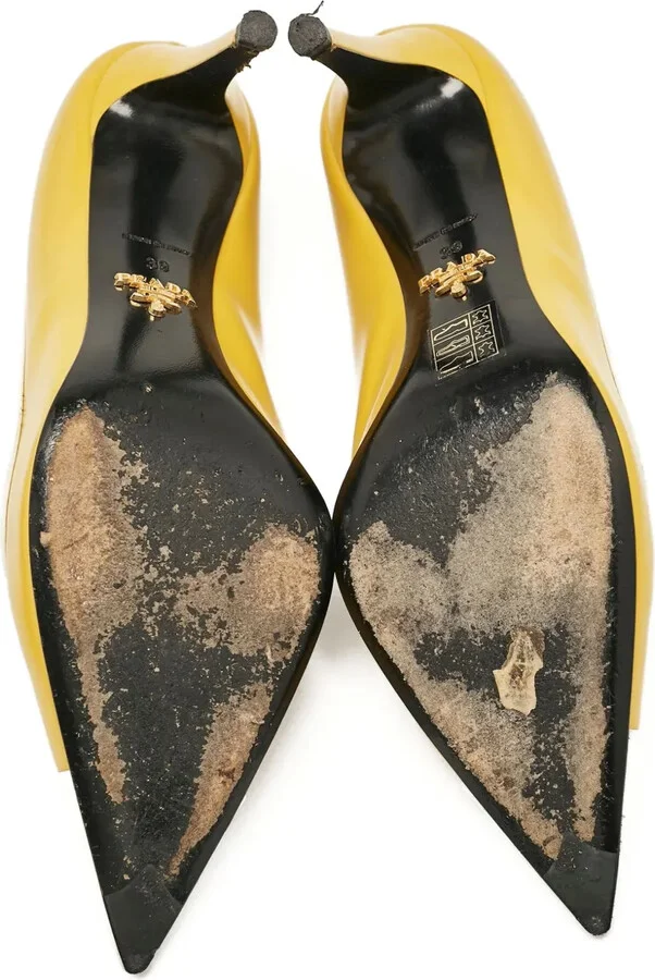 90mm Pointed-Toe Heeled Pumps - Image 4