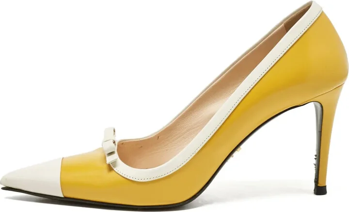 90mm Pointed-Toe Heeled Pumps