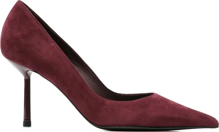90mm Pointed-Toe Leather Pumps