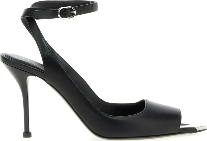 90mm Punk ankle-strap sandals