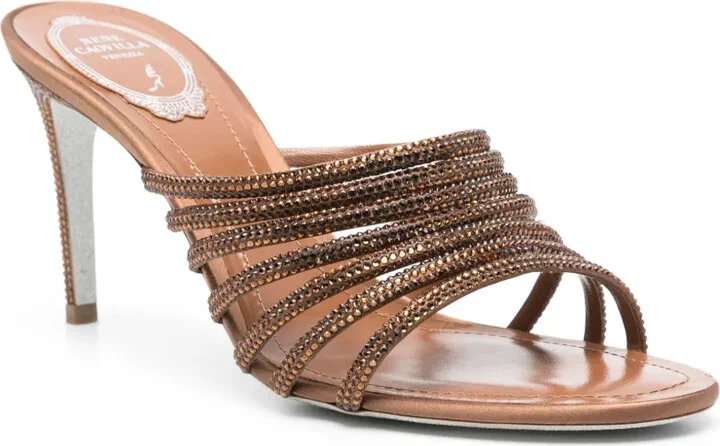 90mm Rhinestone-Embellished Sandals - Image 2