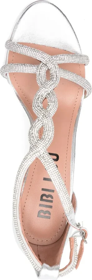90mm Rhinestone-Embellished Sandals - Image 4