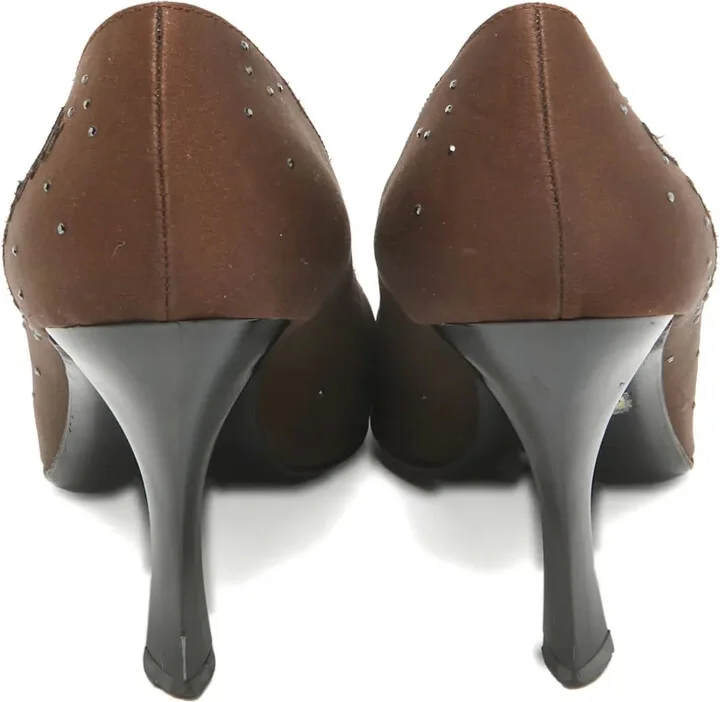 90mm Rhinestone-Embellished Square-Toe Pumps - Image 3