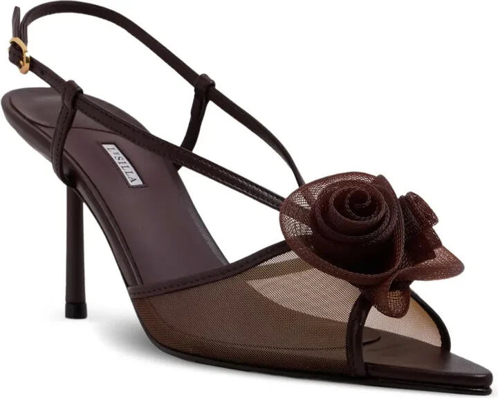 90mm Rose slingback sandals - Image 2