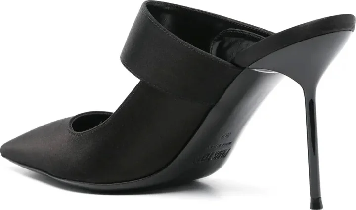 90mm Satin Mules - Image 3