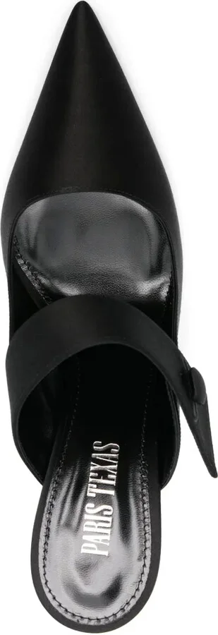 90mm Satin Mules - Image 4