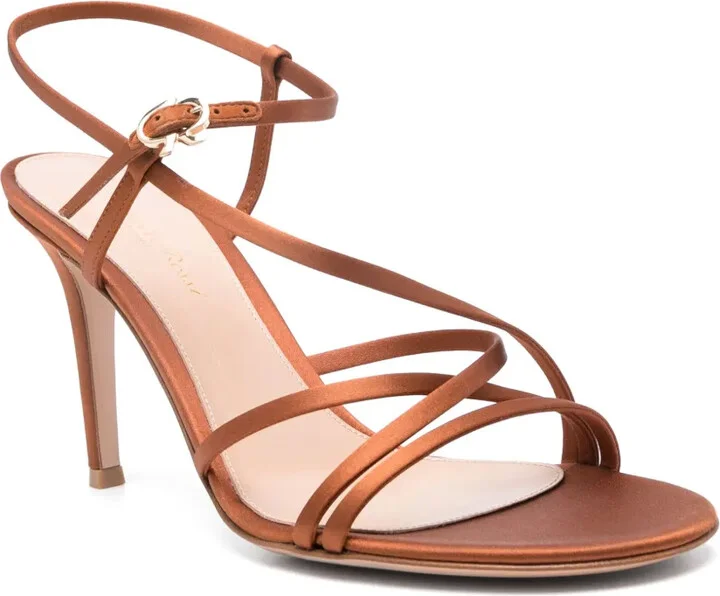90mm Satin Sandals - Image 2