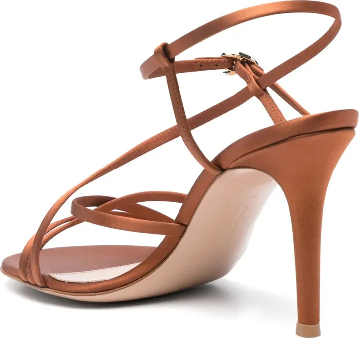 90mm Satin Sandals - Image 3
