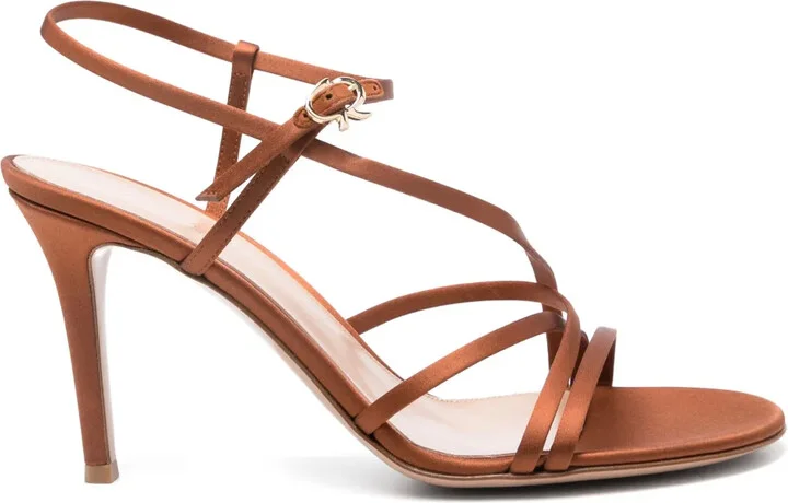 90mm Satin Sandals