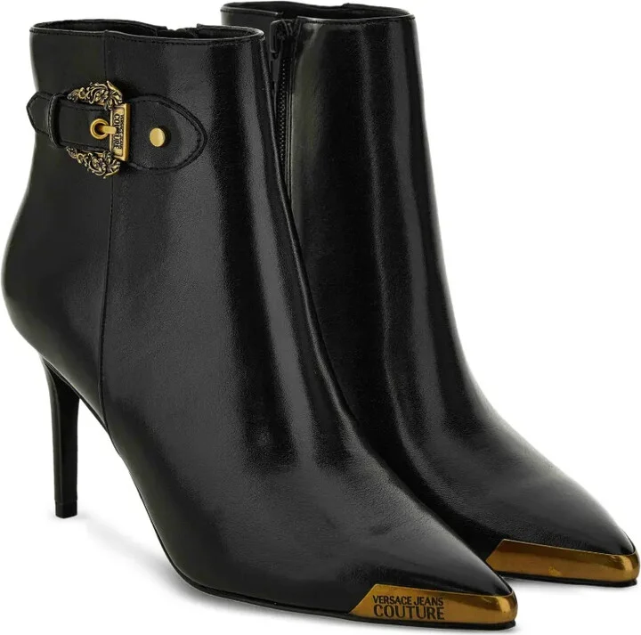 90mm Scarlett buckle-detail ankle boots - Image 2