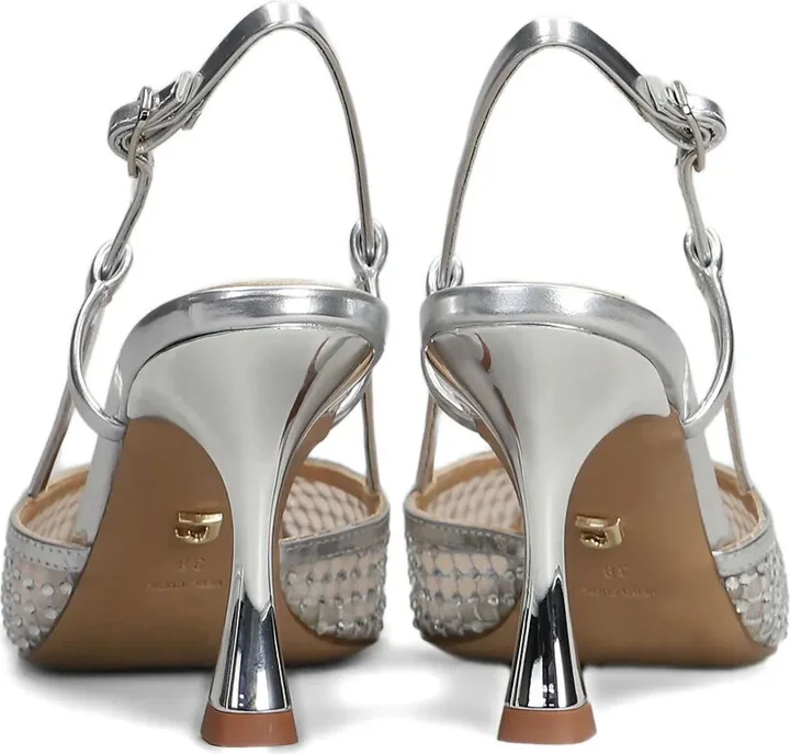 90mm Slingback Crystal-Embellished Pumps - Image 3