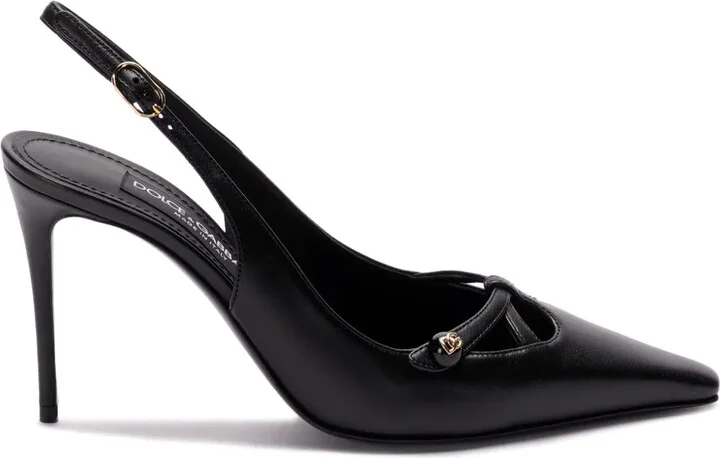 90mm Slingback Pumps