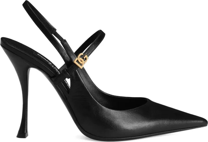 90mm Slingback Pumps