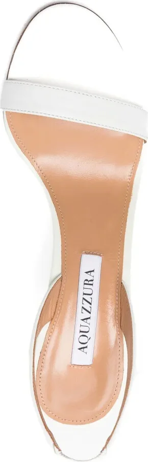 90mm So Nude slingback leather sandals - Image 4