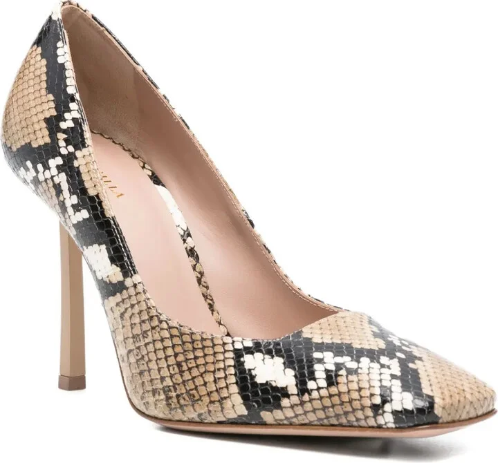 90mm Square-Toe Heeled Pumps - Image 2