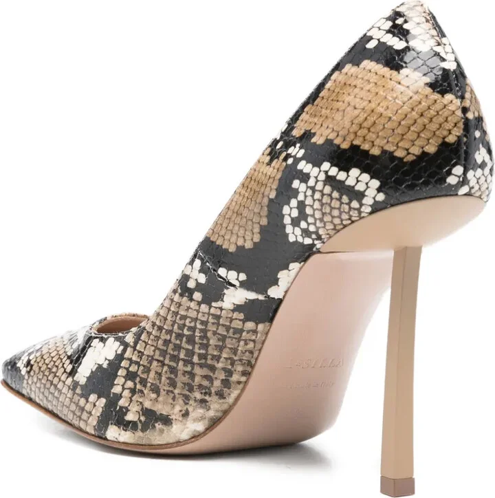 90mm Square-Toe Heeled Pumps - Image 3