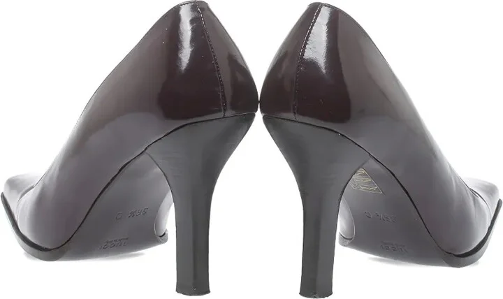 90mm Square-Toe Leather Pumps - Image 2