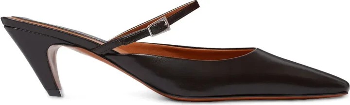 90mm Square-Toe Mules
