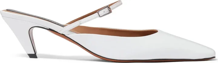 90mm Square-Toe Mules