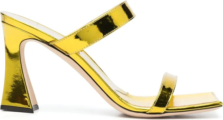 90mm Square-Toe Sandals