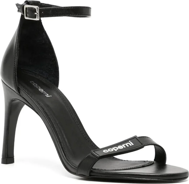 90mm Strappy Leather Sandals - Image 2