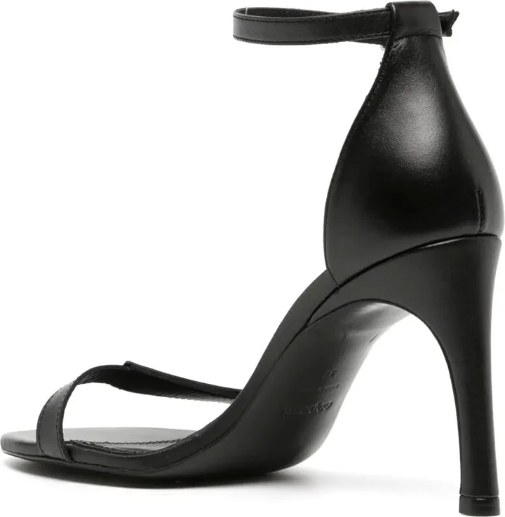 90mm Strappy Leather Sandals - Image 3