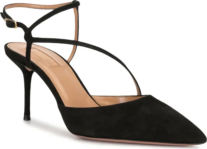 90mm Strappy Pointed-Toe Pumps - Image 2