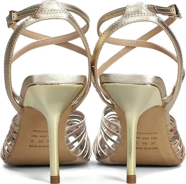 90mm Strappy Sandals - Image 3