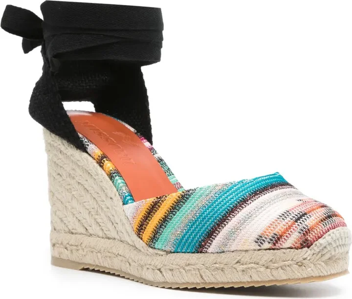 90mm Striped Espadrilles - Image 2