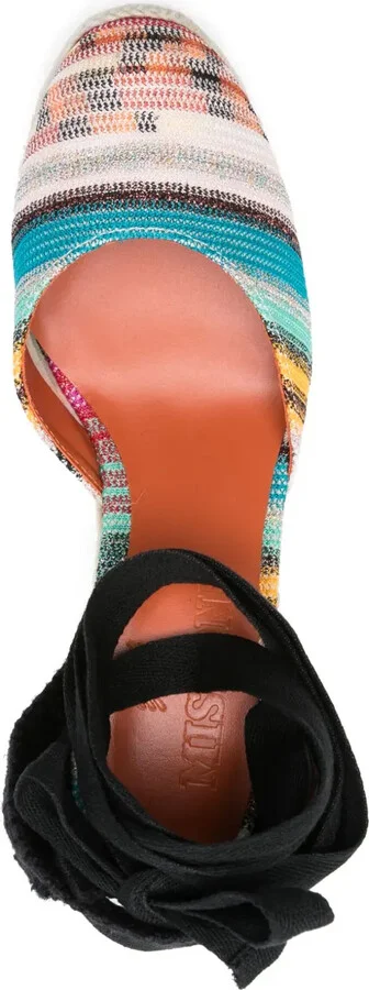 90mm Striped Espadrilles - Image 4